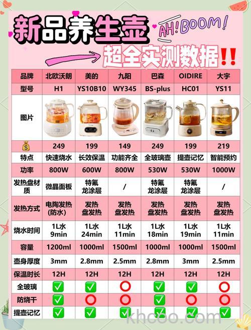 养生壶哪种好 养生壶选购攻略【详细介绍】