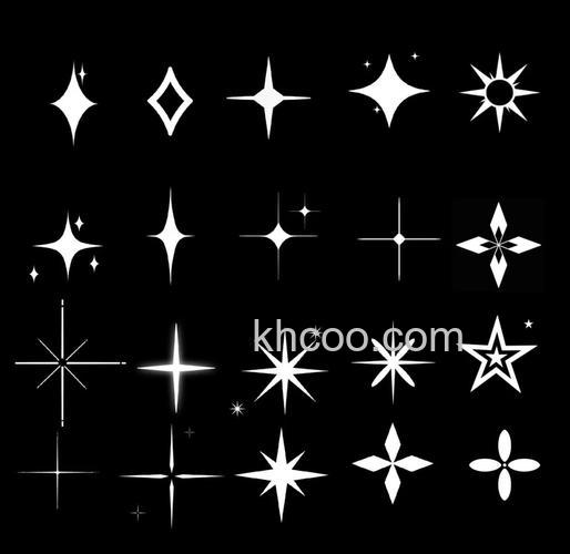 ps如何制作漂亮的五星珠背景效果图