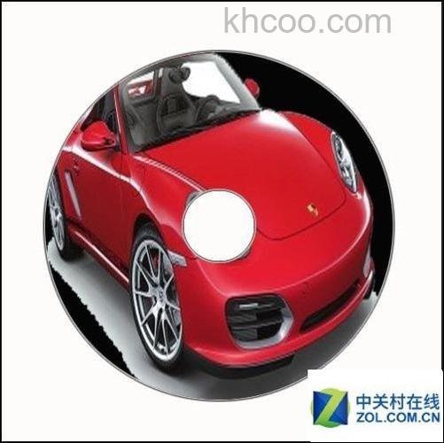 利用Ps怎么制作超个性的光盘跑车封面