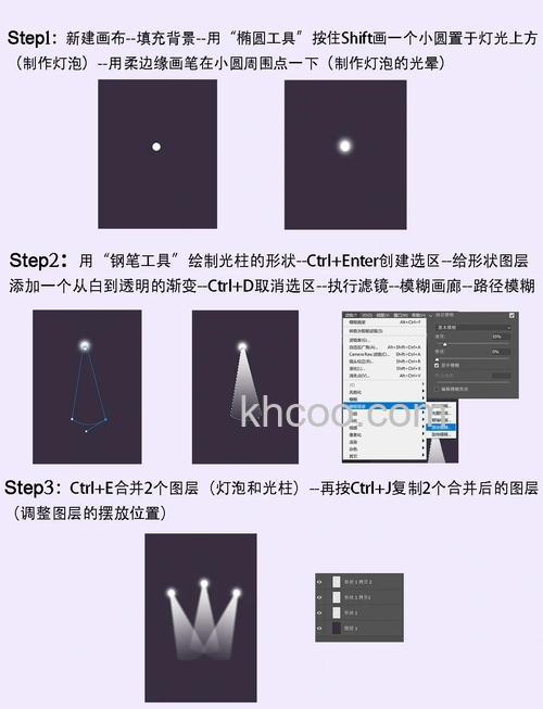 怎么用photoshop制作聚光灯效果 用photoshop制作聚光灯效果方法