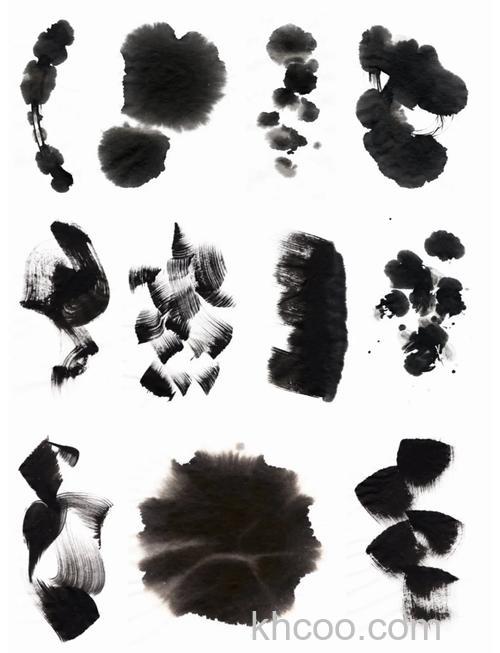 怎么利用PS绘制很文艺的墨迹效果