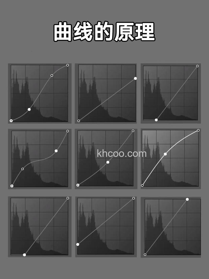 PS如何绘制不同色彩和不同弧度的曲线