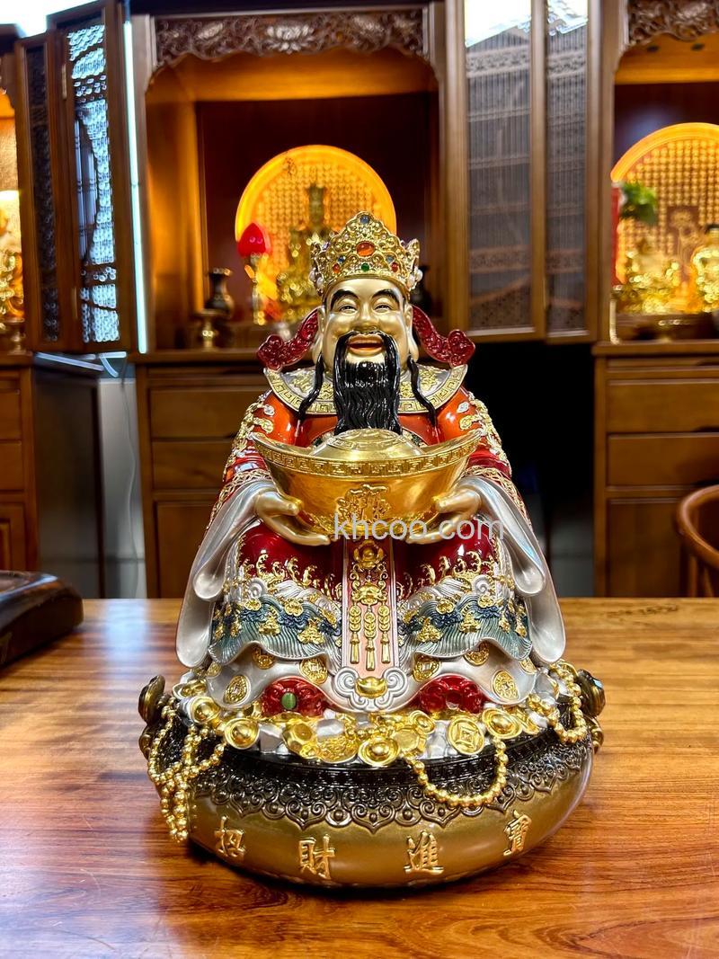 Photoshop怎么制作立体效果的铜质金属财神浮雕效果