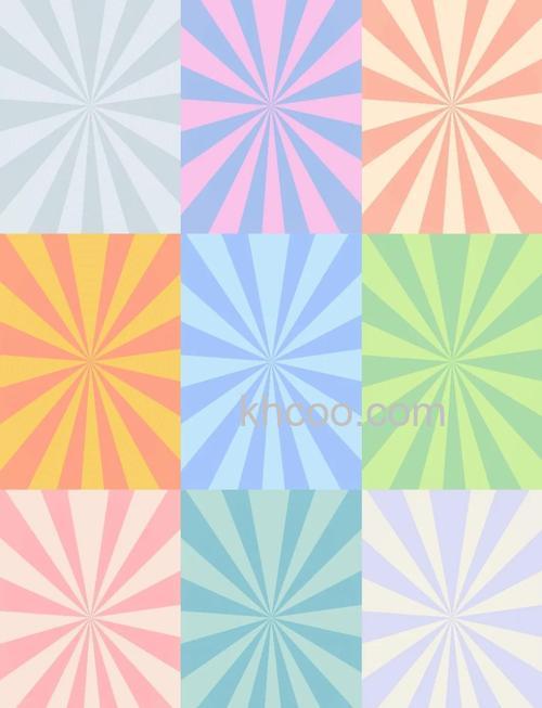 Photoshop简单制作大气的放射背景 Photoshop制作放射背景方法