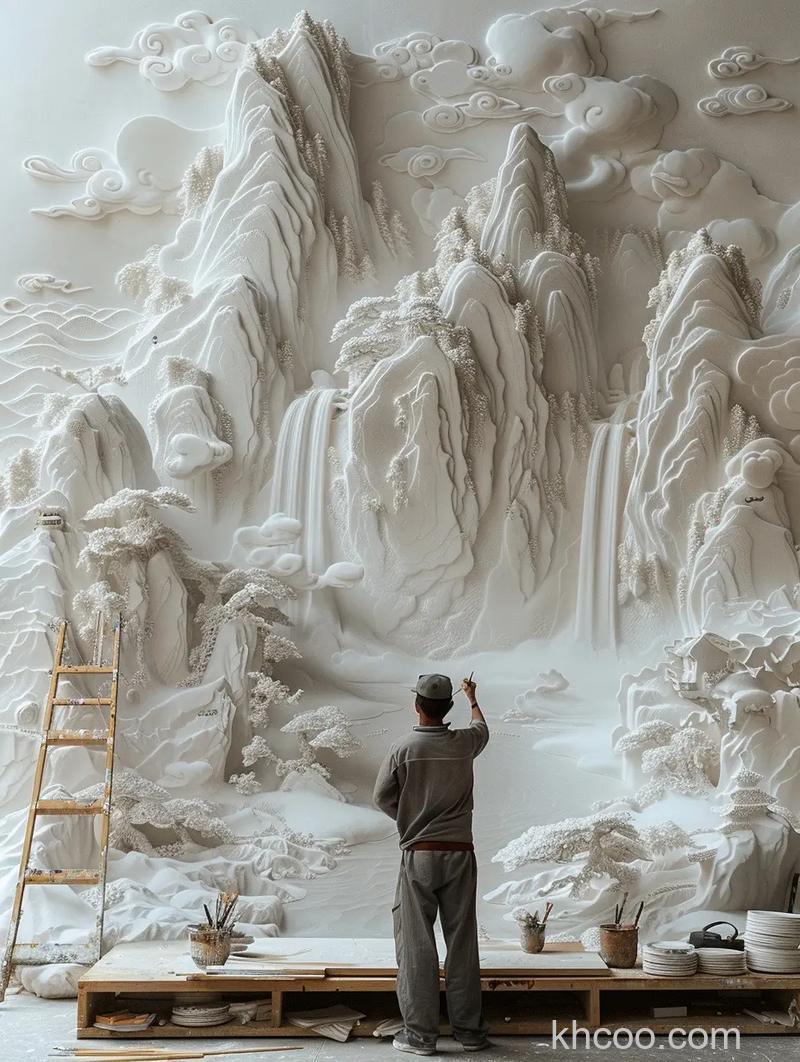 PS制作逼真的浮雕效果