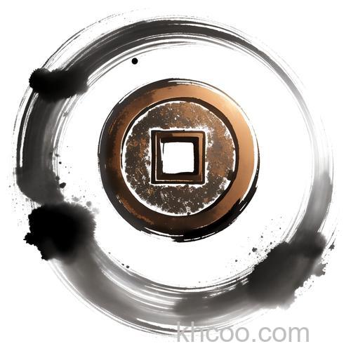 PS图层样式制作一个铜钱