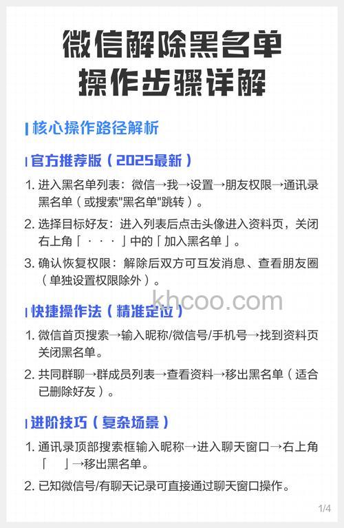 微信黑名单取消后通讯录里没有怎么办【详解】