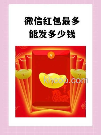 微信红包最多能发多少钱 微信红包额度介绍【详解】