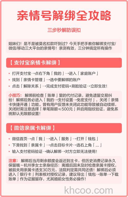 微信中怎么解绑亲属卡 微信中解绑亲属卡的具体方法【详解】