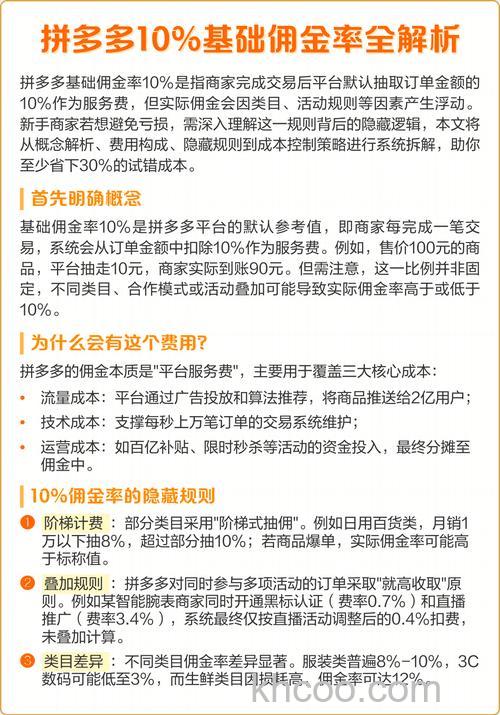 拼多多的多多进宝佣金的标准一般是多少【详细介绍】