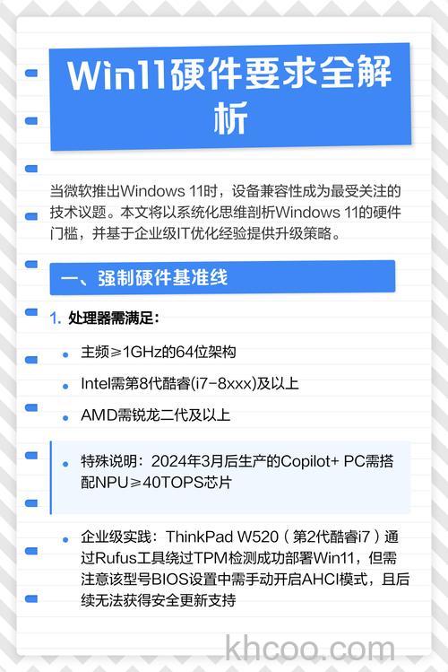 win11硬件要求有哪些 win11硬件要求【详解】