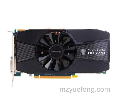 蓝宝石HD7770 1G白金版OC怎么样?性能与设计解析
