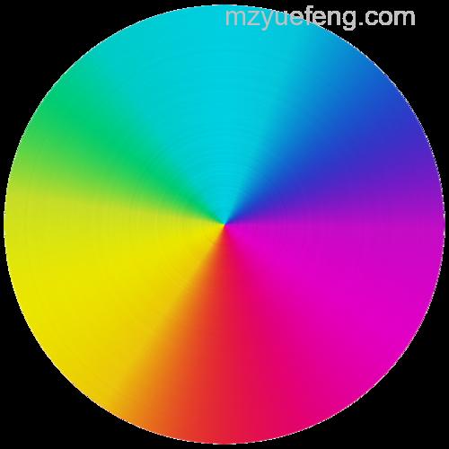 PS利用角度渐变制作光盘