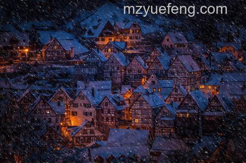 ps怎么制作唯美漂亮的下雪场景gif动态图