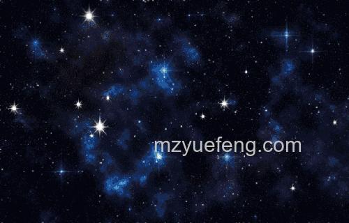 PS怎么制作出闪烁的星空gif动态图