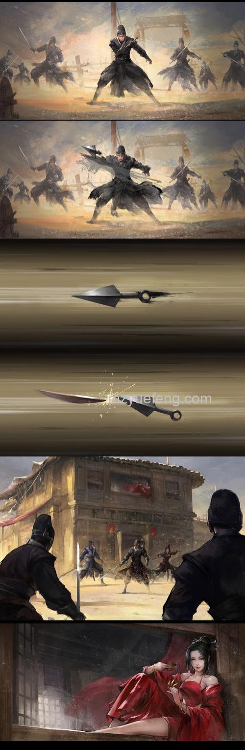 Photoshop结合AE制作刀剑英雄专题的标题动画