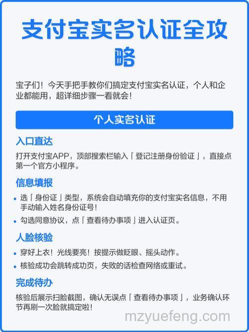支付宝实名认证的类型是什么