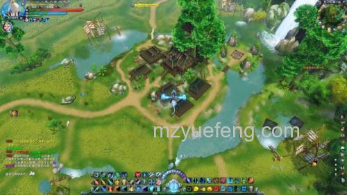 迅雷游戏中画皮2先灵谷里哪里可以挂机