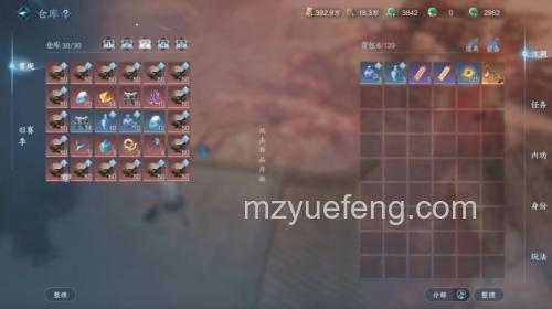 迅雷游戏中画皮2如何将背包物品存在仓库